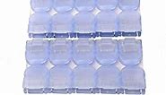 Mike Panel Cubicle Clip for Fabric Panels, Standard Size, 40-Sheet Capacity, Pack of 20, Translucent Blue (CA)