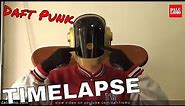 Timelapse - Daft Punk Guy-Manuel Helmet (2014 DIY Cosplay)