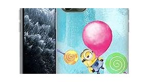 Head Case Designs Officially Licensed Despicable Me Bob and Stuart Bubble Watercolour Minions Soft Gel Case Compatible with Apple iPhone 11 Pro Max