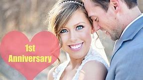 1st WEDDING ANNIVERSARY | 5 WAYS TO CELEBRATE