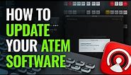 How to Update Your ATEM Software