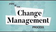 5 Steps in the Change Management Process | Business: Explained