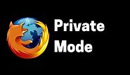 How to use Private Browsing in Firefox