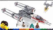 LEGO Star Wars Resistance Y-Wing Quick review + comparison, thoughts & more! 75249