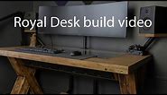 Custom DIY Desk pc Build Royal Desk