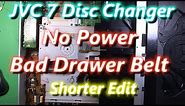 JVC 7 Disc CD/DVD player repair - Edited Version