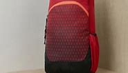 Buy Wildcraft Unisex Red & Black Geometric Backpack 1 Backpack -  - Accessories for Unisex