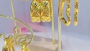 24K new design earrings... - Lucky Yadanar Gold and Jewellery
