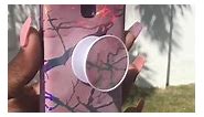 Laser marble with matching popsocket.... - Differently Styled