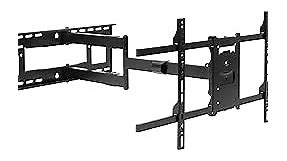 Mount-It! Long Arm TV Mount, Full Motion Wall Bracket with 40 inch Extension Articulating Arm, Fits Screen Sizes 42, 47, 50, 55, 60, 65, 70, 75, 80 Inch, VESA 800x400mm Compatible, Holds up to 110 lbs