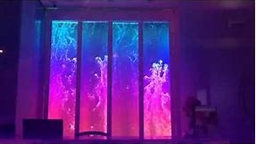 Bubble Wall with Show Perfomance-AMAZING-Custom Water Wall Feature-You Have to See!