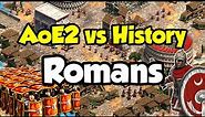Romans - AoE2 vs History