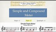 Simple and Compound Meter