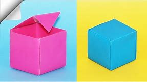 How To Make A Paper Box | DIY paper box | DIY easy paper crafts