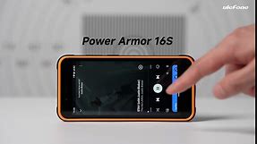 Ulefone Power Armor 16S Rugged Phones, 16+128GB, 50MP+8MP Camera, 9600mAh, 122dB Speaker, 5.93” Screen, Android 13, 3-Card Slot, NFC/GPS, Dual 4G LTE Unlocked Smartphone (Orange)