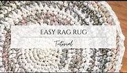 How to Make An Easy Rag Rug