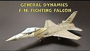 F-16 Fighting Falcon Paper Model | How to Make a Paper Airplane Model | Paper craft F-16 | DIY Paper