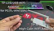 TP-Link NANO WIFI USB VS TP-Link High Gain USB Dongle Comparison | Best USB WIFI Dongle Under 1000?