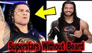 10 Current WWE Superstars With And Without Beard !! How Roman Reigns Looks Without Beard ??