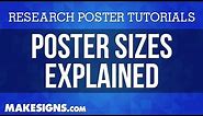 Poster Sizes - How to Properly Size Your Research Poster Design in PowerPoint