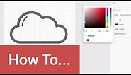 How to Create a Cloud Icon in Adobe XD