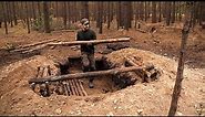 Building a WW2 Foxhole: One Day Build with 1965 Entrenching Tool