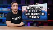 AOC 27G2 27" Full HD IPS Gaming Monitor Overview