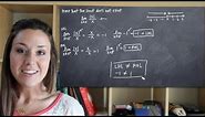 How to prove that the limit does not exist (KristaKingMath)