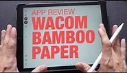 Wacom Bamboo Paper App Review & Walkthrough