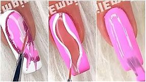 +6 Trendy Pink Nail Polish Designs | Step-By-Step Pink Nail Art Tutorial | Pink Nail Art Idea