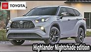 2024 Toyota Highlander Nightshade Edition - Interior features
