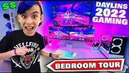 SURPRISING DAYLIN WITH A GAMING BEDROOM MAKEOVER! Full Setup and Bedroom Tour 2022