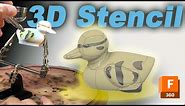 How to Make Your Own 3D Stencils
