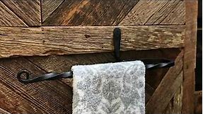 PAPER TOWEL HOLDER / HAND TOWEL HOLDER by Farmhouse Forged