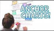 HOW TO MAKE ANCHOR CHARTS! - A Day in the Life of a Teacher