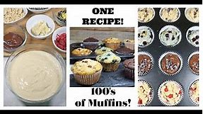 The Only Vegan Muffin Recipe You Will Ever Need!🍓🍫🍌🫐