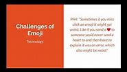 Emoji Accessibility for Visually Impaired People