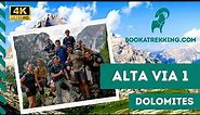 ALTA VIA 1: 8 Days in The Dolomites in 20 Minutes 4K