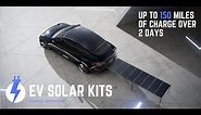 EV Solar Kits: Charge Anywhere (solar powered tesla kit)
