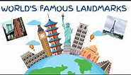 Landmarks of the World | 30 Famous Landmarks for Kids | Explore World for Kids | Famous Landmarks