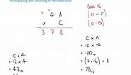 Multiplying and Dividing Hexadecimal Numbers