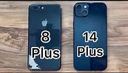 iPhone 8 Plus vs iPhone 14 Plus