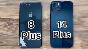 iPhone 8 Plus vs iPhone 14 Plus