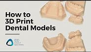 Step-by-Step Guide: How to 3D Print Dental Models with Formlabs 3B+ Printer | iDD