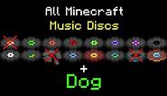All 1.20 Minecraft Music Discs + Dog (No 5, 11, 13)