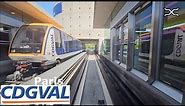 CDGVAL Paris | Aéroport de Paris-Charles-de-Gaulle | Véhicule automatique léger | VAL | light metro