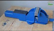 How to make a strong metal vise at home - very easy to make a bench vise