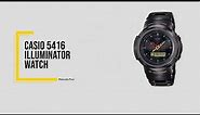 How to Adjust Time & Features on Casio Illuminator Watch | Model 5416