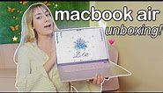 macbook air 2023 unboxing 15 inch!