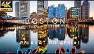 Boston 4k | Massachusetts, USA - Boston Aerial Drone
